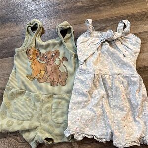 3T Lion King Baby Rompers Set